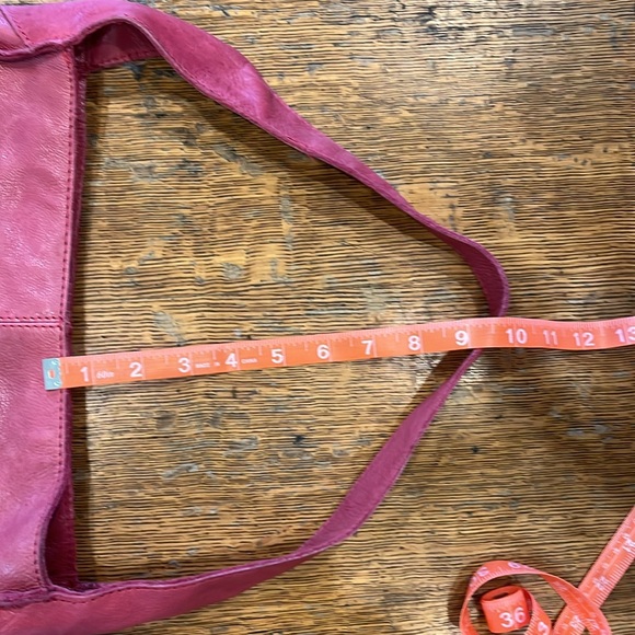 American Leather Co Pink Leather Hobo bag - Picture 9 of 11